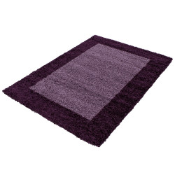 Shaggy Carpet Shaggy Carpet 2 Colors Pile Height 3cm Purple Violet