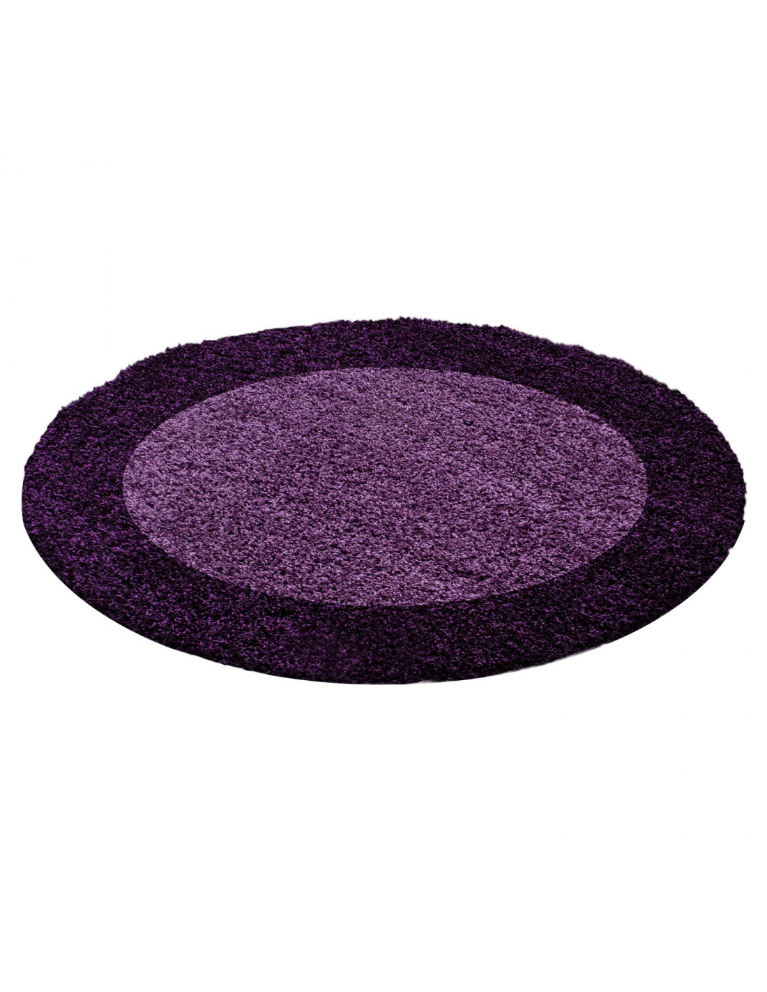 Alfombra peluda Alfombra peluda 2 colores Altura de la pila 3 cm Violeta púrpura
