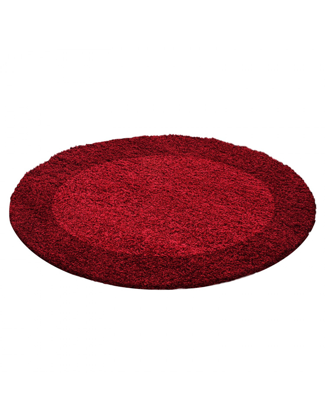 Shaggy Carpet Alfombra Shaggy 2 Colores Rojo y Burdeos