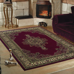 Classic oriental living room rug Marrakesh 0297 red