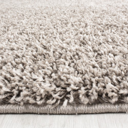 Hoogpolig tapijt, poolhoogte 3 cm, effen beige