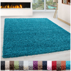 Shaggy rug, high pile, long pile, uni color, different sizes and colors
