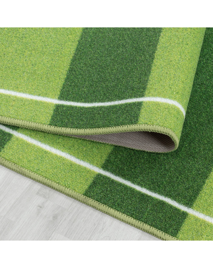 Alfombra de campo de fútbol, alfombra de fútbol de césped verde, adecuada  para habitación de niños, alfombra pequeña para niños y niñas, habitación  de