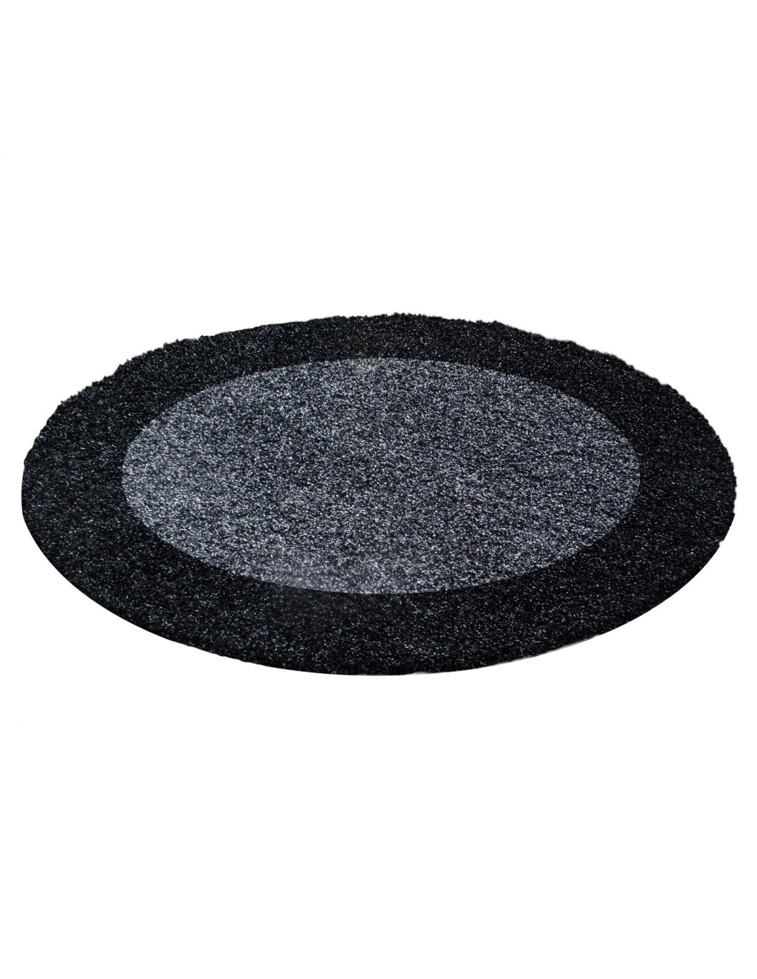 Tapis Shaggy Tapis Shaggy 2 Couleurs Gris Anthracite