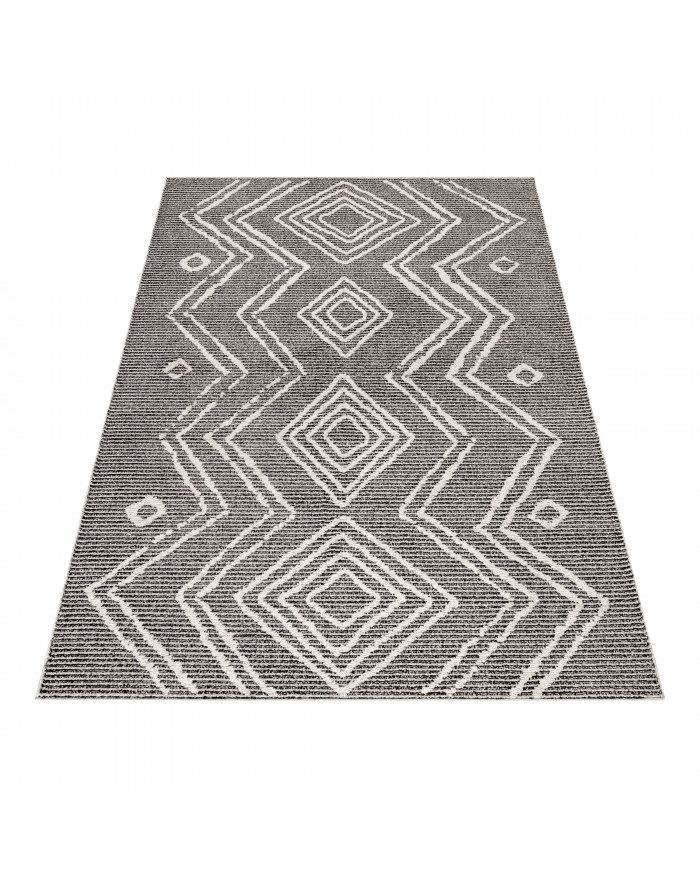 Salón alfombra fes brevemente flor alfombra bereber estilo patrón crema 