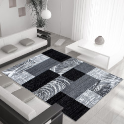 Modern designer carpet Parma 9220 black