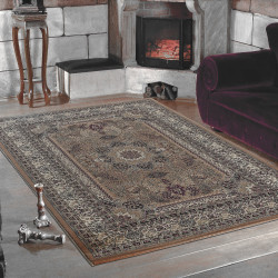 Classic oriental living room rug Marrakesh 0207 beige