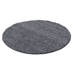 Shaggy matta, lugghöjd 3cm, vanlig grå